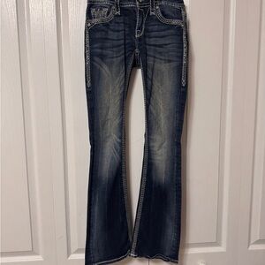 Rock Revival Dark Blue Boot Cut Jeans